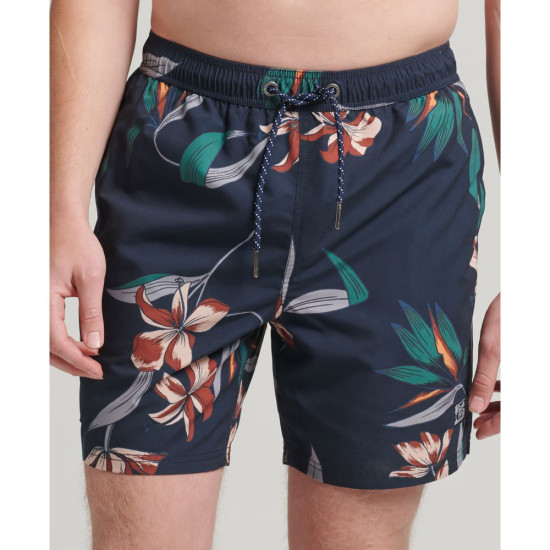 Superdry Ανδρικό μαγιό Vintage Hawaiian Swim Shorts